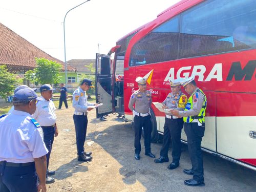 Ramp Check Angkutan Umum Digelar di Pekalongan