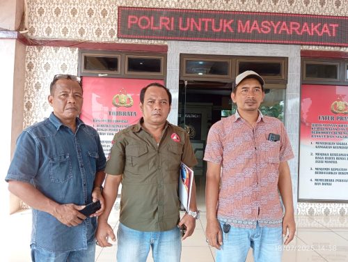 Didampingi LSM Trinusa, Kontraktor Batang Polisikan Kades Linggoasri atas Dugaan Penipuan