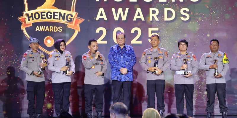 Aipda Rahmad Muhajirin Anggota Polres Bojonegoro Polda Jatim Raih Hoegeng Award 2025