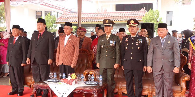 Kapolres Banyuasin Pimpin Upacara Hari Bhayangkara ke-79, Tegaskan ‘Polri untuk Masyarakat