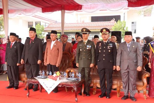 Kapolres Banyuasin Pimpin Upacara Hari Bhayangkara ke-79, Tegaskan ‘Polri untuk Masyarakat