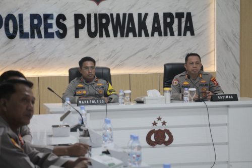 Polres Purwakarta Ikuti Taklimat Awal Audit Kinerja Itwasum Polri Tahap II T.A. 2025