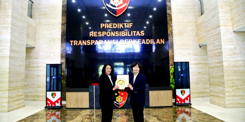 Bareskrim Polri Terima Kunjungan Delegasi Kepolisian nasional Korea Selatan