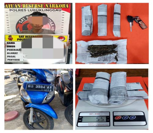 Sat Res Narkoba Polres Lubuklinggau Amankan Tersangka Pengedar Narkotika