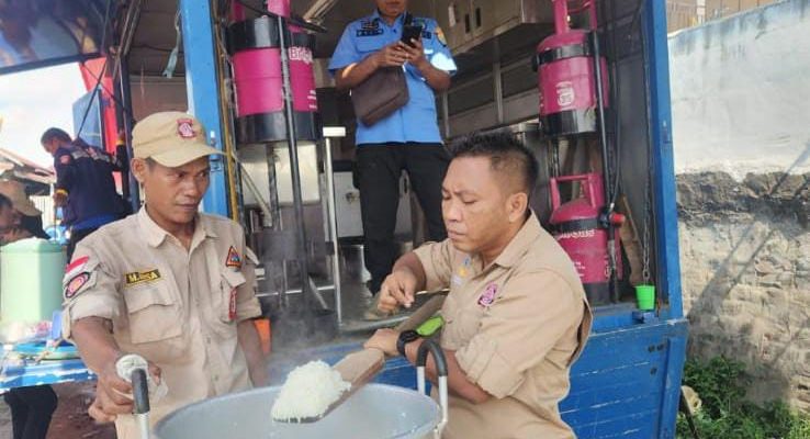 Penyerahan Bantuan Gubernur Sumsel Untuk Korban Bencana Kebakaran Melalui Dinas Sosial Provinsi Sumsel