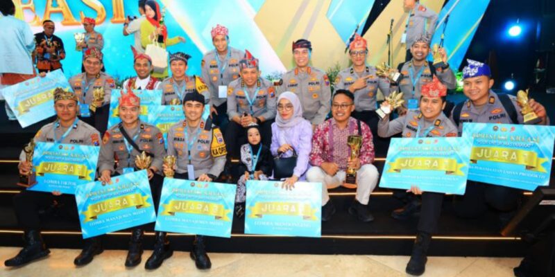 Polda Jatim Bersinar di Awarding Day Apresiasi Kreasi Polri
