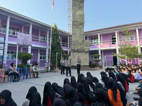 Satlantas Polres Musi Rawas Gelar “Polantas Menyapa”