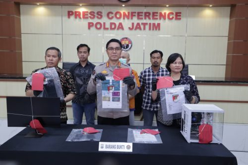 Polda Jatim Berhasil Bongkar Sindikat Perdagangan Orang