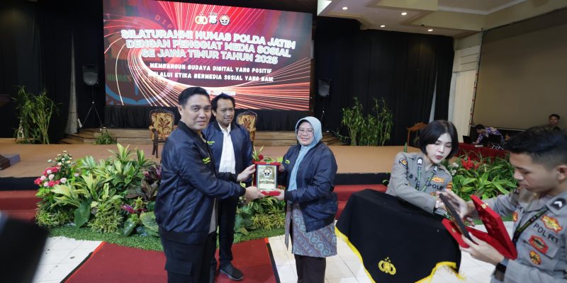 Polda Jatim Gandeng Pegiat Media Sosial Bangun Budaya Digital Positif
