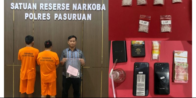 Polres Pasuruan Amankan Pasutri di Rembang