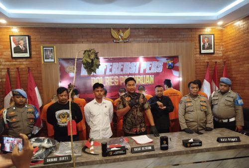 Polisi Ringkus Pelaku Pembunuhan Berencana di Gempol