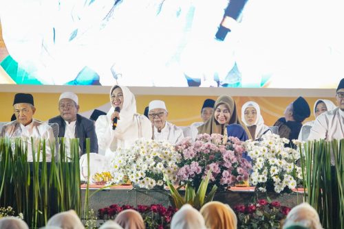 Ning Ita Ajak Warga Mojokerto Perkuat Iman di Tahun Baru Islam Lewat Doa dan Sholawat Bersama