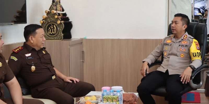 Wujudkan Sinergi Penegakan Hukum, Kapolres Pulang Pisau Terima Kunjungan Kerja Kajari Baru