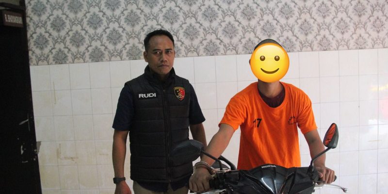 Pelaku Curanmor di Warkop Surabaya Tertangkap Berkat Kerja Sama Warga dan Polsek Genteng