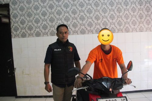 Pelaku Curanmor di Warkop Surabaya Tertangkap Berkat Kerja Sama Warga dan Polsek Genteng