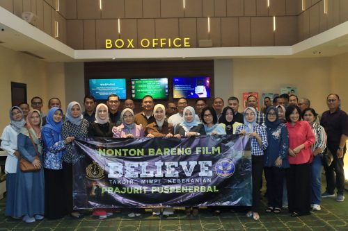 Nobar Film “Believe”, Danpuspenerbal: Tumbuhkan Semangat Juang Prajuri