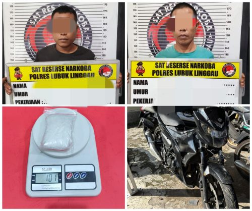 Satres Narkoba Polres Lubuklinggau Amankan Dua Pelaku Peredaran Narkotika Jenis Sabu