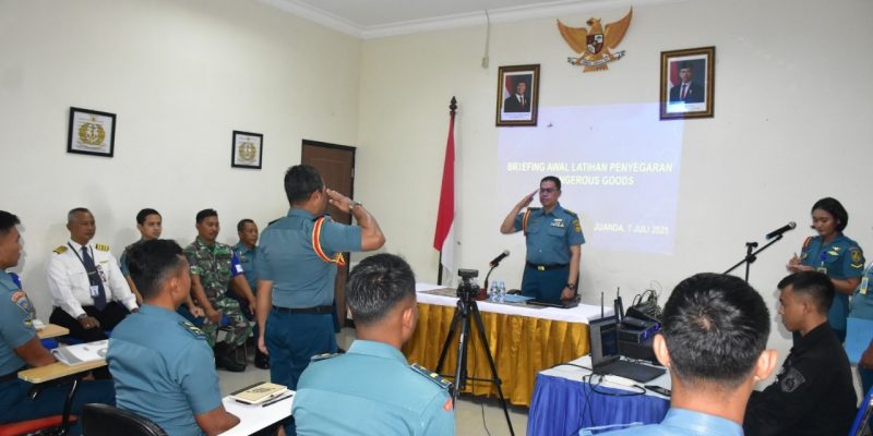 Kolat Penerbal Gelar Latihan Penyegaran Dangerous Goods TA 2025 Bagi Awak Pesud TNl AL