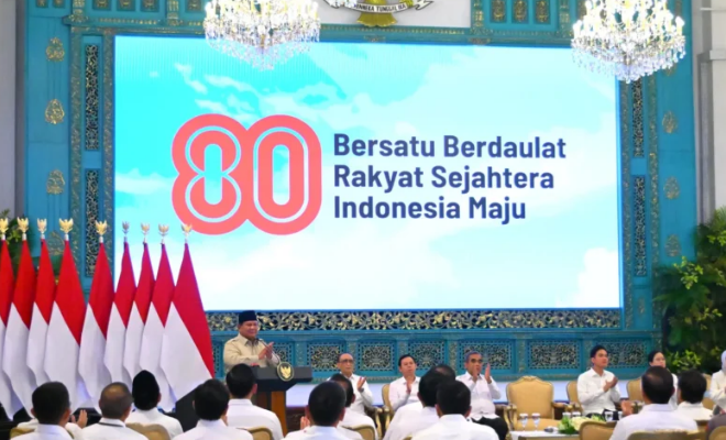 Wapres Dampingi Presiden Hadiri Acara Peluncuran Logo dan Tema HUT ke-80 RI