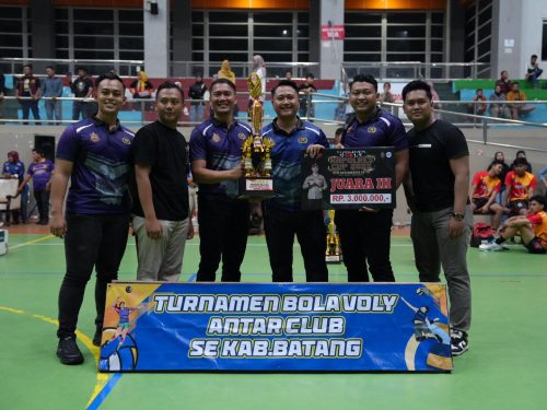 Turnamen Voli HUT ke-79 Bhayangkara Polres Batang