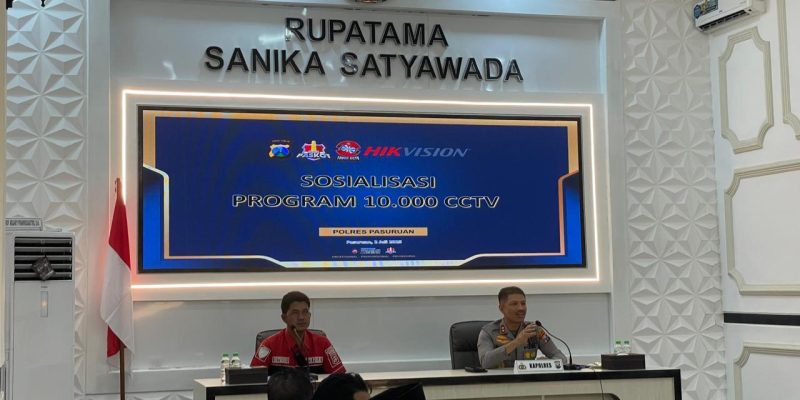 Program 10.000 CCTV Berkelanjutan, Polres Pasuruan Kota Gandeng Prinsipal Tiongkok dan Latih Pemuda Desa