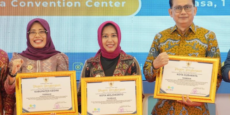 Kota Mojokerto Raih Predikat Terbaik