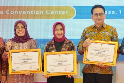 Kota Mojokerto Raih Predikat Terbaik