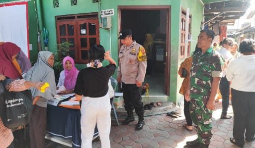 Babinsa Serengan Ikuti Ndulang Bersama Anak Balita