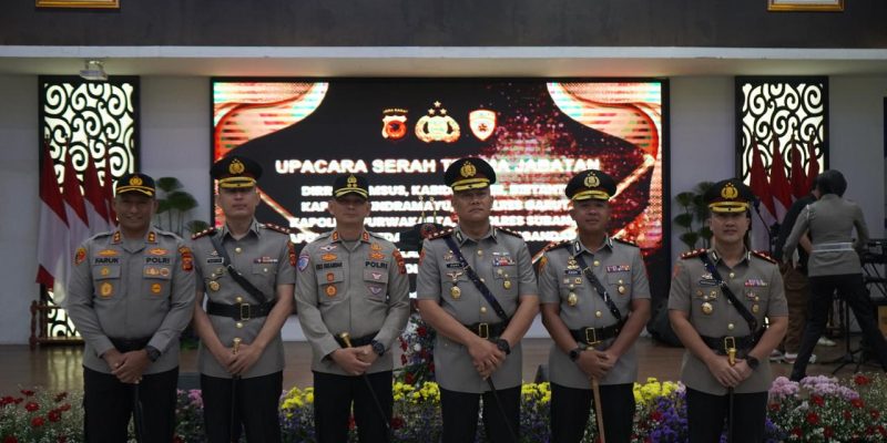 Sertijab Kapolres Purwakarta: Tongkat Estafet Kepemimpinan Diserahkan
