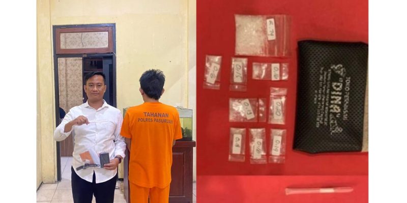 Nekad Edarkan Sabu, Petani di Kejayan Diringkus Polisi