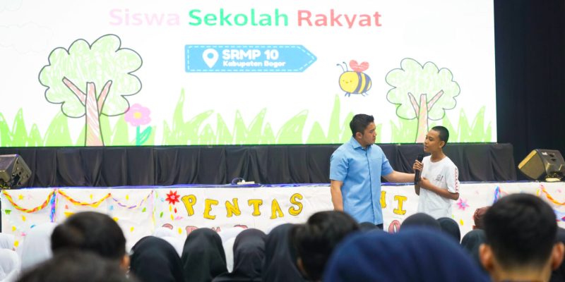 Seskab dan Mensos Tinjau SRMP 10 Cibinong: Ekosistem Pendidikan Terpadu untuk Pemerataan Akses Pendidikan