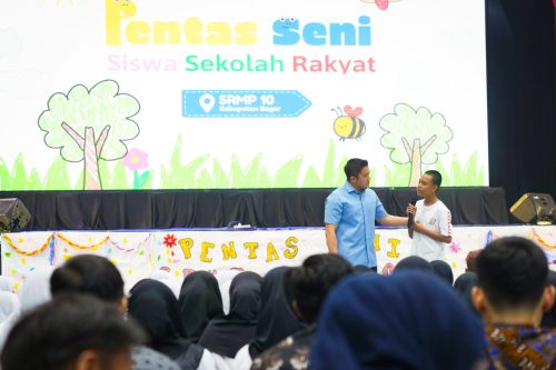 Seskab dan Mensos Tinjau SRMP 10 Cibinong: Ekosistem Pendidikan Terpadu untuk Pemerataan Akses Pendidikan
