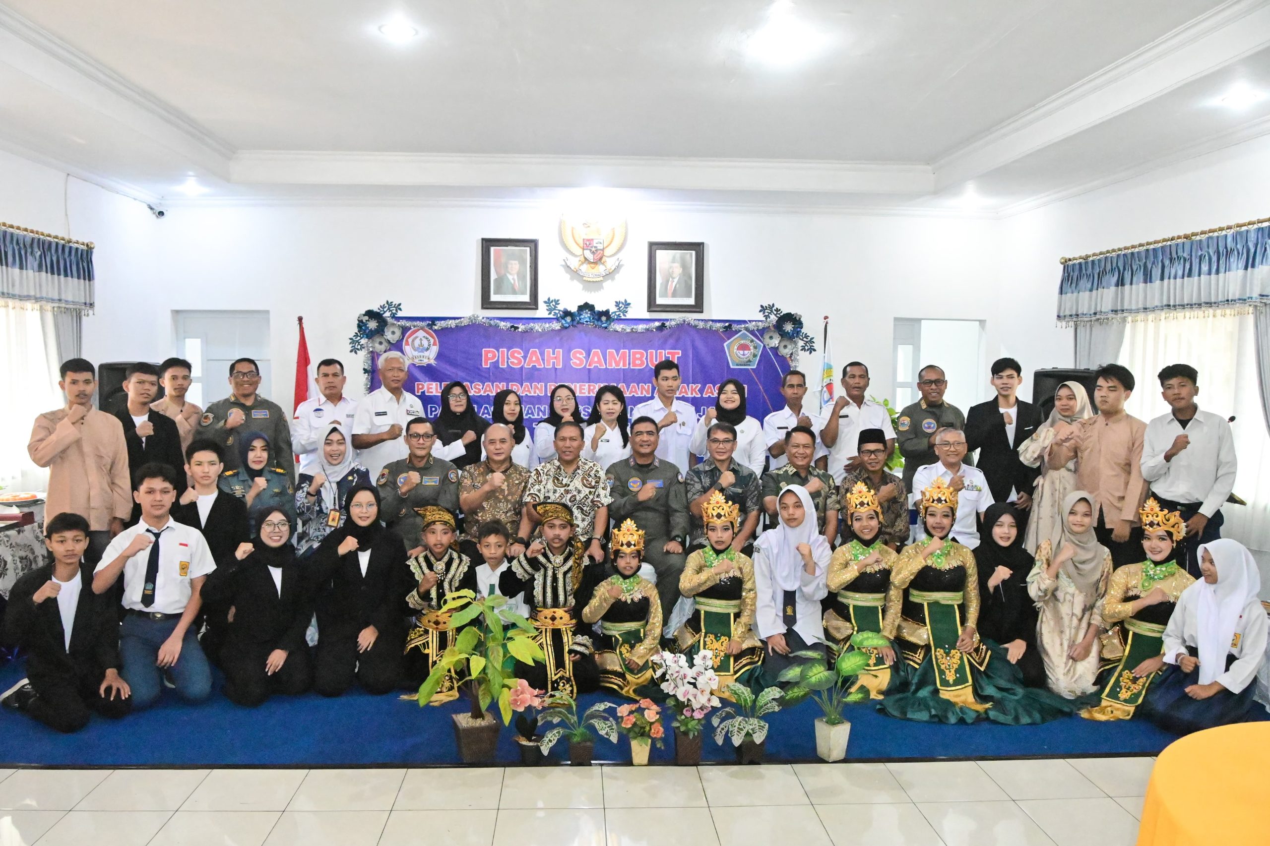 Komandan Puspenerbal Hadiri Pelepasan dan Penerimaan Anak Asuh Panti Asuhan Laksamana Moeljadi 2025
