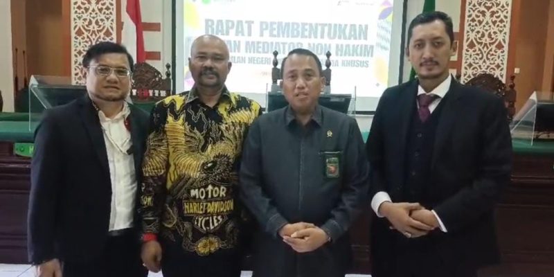 PN Sidoarjo Gelar Pembentukan Ikatan Mediator Non-Hakim, Dorong Efisiensi Penyelesaian Perkara Perdata