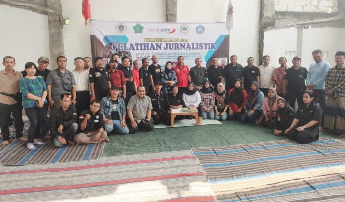 DPC PWDPI Sidoarjo Gelar “Pembekalan Dan Pelatihan Jurnalistik” Lebih Elegan Serta Profesional