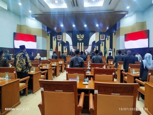 Tiga Raperda Non APBD Tahun 2025 Telah di Setujui Dalam Rapat Paripurna IV DPRD Kabupaten Pasuruan