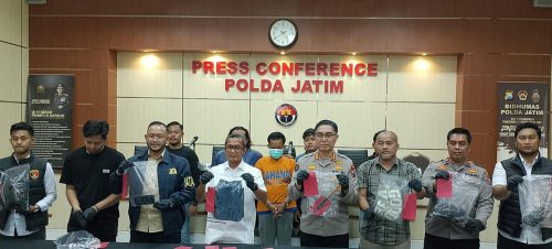 Dalam Waktu 7 Jam, Ditreskrimum Polda Jatim Ungkap Kasus Pembunuhan Sadis di Gempol