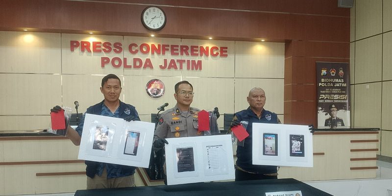 Ditressiber Polda Jatim Berhasil Amankan Pelaku Asal Jaksel