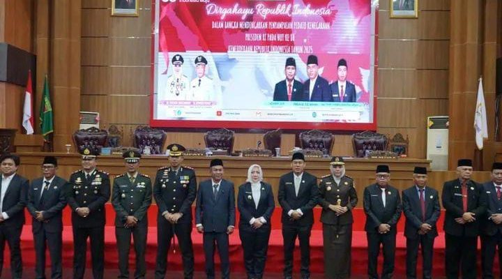 Bupati Musi Rawas Hadiri Paripurna Pidato Kenegaraan Presiden 2025