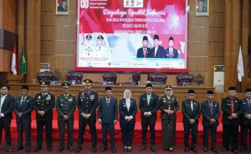 Bupati Musi Rawas Hadiri Paripurna Pidato Kenegaraan Presiden 2025