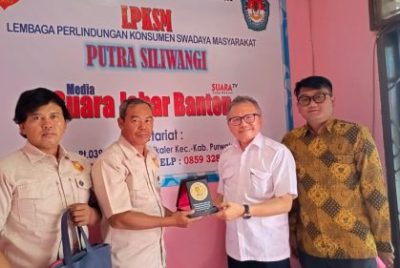 BPKN-RI Berkunjung Ke Kantor LPKSM Putra Siliwangi