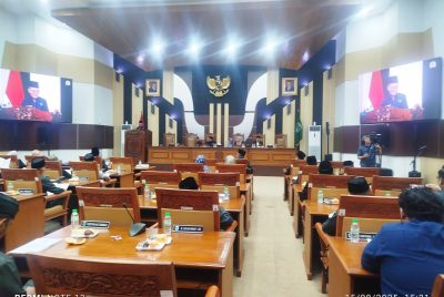 DPRD Gelar Sidang Paripurna Pertama, Wakil Bupati Pasuruan Menyampaikan Nota Pengantar KUA-PPAS Tahun Anggaran 2026