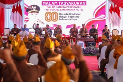 Wali Kota Eri di Malam Tasyakuran HUT ke-80 RI: Pemuda Harus Jadi Pelopor Kampung Pancasila