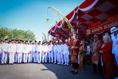 Wali Kota Eri Apresiasi Paskibraka Surabaya: Mental Luar Biasa
