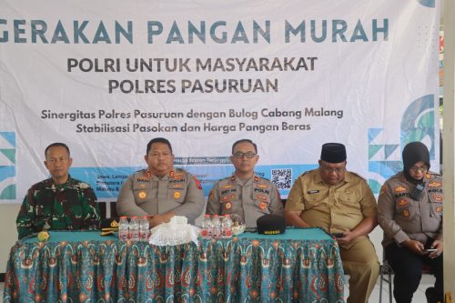 Polres Pasuruan Gelar Gerakan Pangan Murah