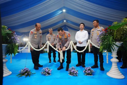 Kapolri Hadiri Groundbreaking di Sidoarjo