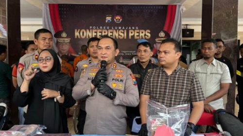 Polres Lumajang Amankan 2 Tersangka Pencurian 91 Unit Meteran Air Milik Perumdam Tirta Mahameru