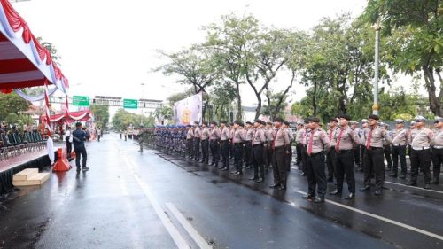 Kapolri Pimpin Upacara Hari Juang Polri di Surabaya