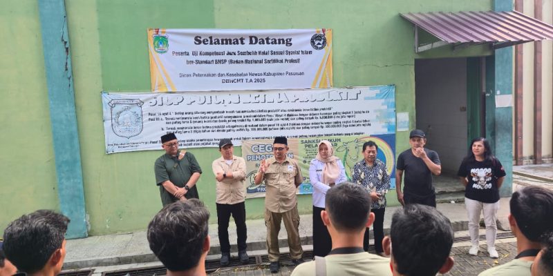 Tingkatkan Kualitas SDM Juru Sembelih, Dinas Peternakan Kabupaten Gelar Bintek Ujian Kompetensi Berstandar Nasional