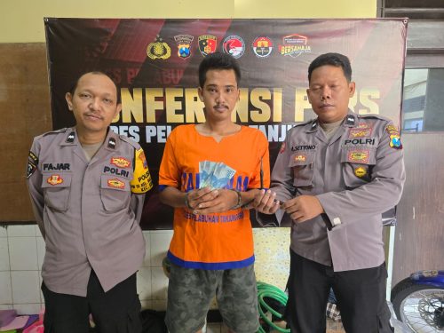 Polsek Kenjeran Bekuk Pencuri Motor di Tambak Deres Berkat Rekaman CCTV